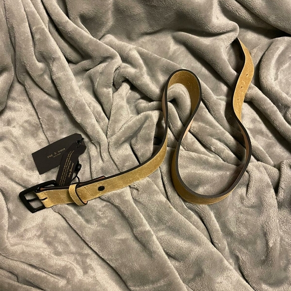 Rag & Bone Bourbon brown Rugged Belt - Picture 2 of 5